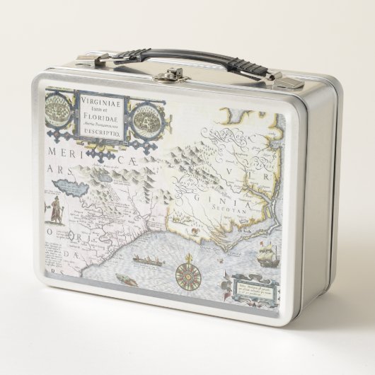 Lunch Box Provinciarum 3 d'article et de Floridae Americae (Devant)