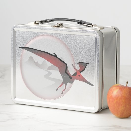 Lunch Box Pterodactyle volant (En situation)