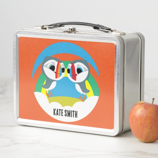 Lunch Box Puffin Rocks (En situation)