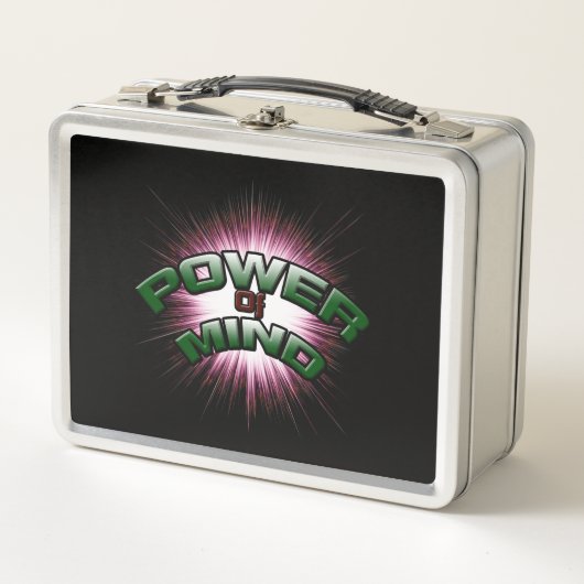 Lunch Box Puissance De L'Esprit (Devant)