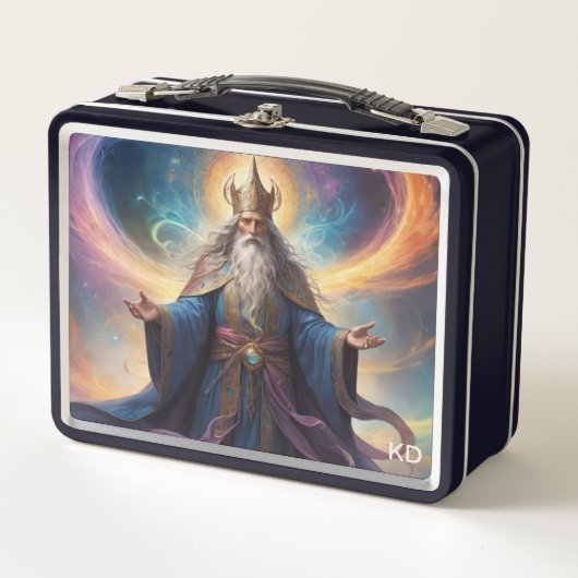 Lunch Box *~* Puissant Magicien de l'Amour + Lumière Initial (Devant)