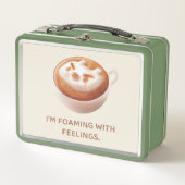 Lunch Box Pun café : Iron T mousse avec l'art des sentiments (Devant)