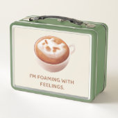 Lunch Box Pun café : Iron T mousse avec l'art des sentiments (Dos)