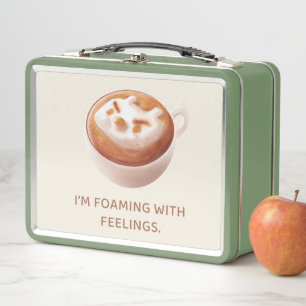 Lunch Box Pun café : Iron T mousse avec l'art des sentiments