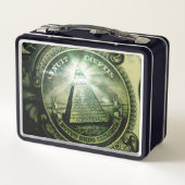 Lunch Box Pyramide monétaire "OEil de la Providence" (Dos)