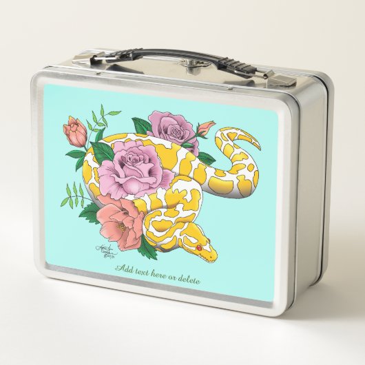 Lunch Box Python albino (Dos)