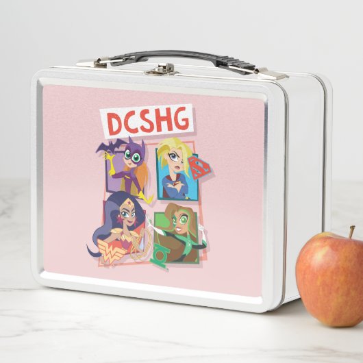 Lunch Box Quartet Filles DC Super Hero (En situation)