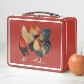 Lunch Box Quatre gamecocks (En situation)