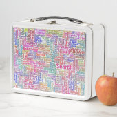 Lunch Box Question Apprendre Nuage MotssTexte Motif Message (En situation)