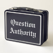 Lunch Box Question Authority (Dos)