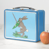Lunch Box Rabbit de guerrier médiéval (En situation)