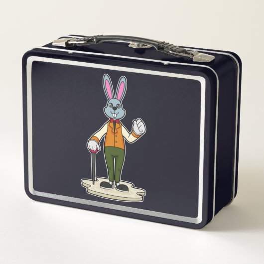 Lunch Box Rabbit en Gentleman avec canne (Dos)