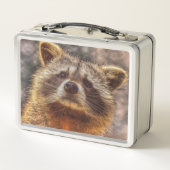 Lunch Box Raccoon peint (Dos)