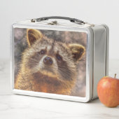 Lunch Box Raccoon peint (En situation)