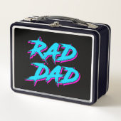 Lunch Box Rad Papa Retro 80's (Devant)