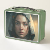 Lunch Box Rain hood girl (Dos)