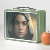 Lunch Box Rain hood girl (En situation)