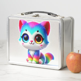 Lunch Box Rainbow Kitten