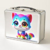 Lunch Box Rainbow Kitten (Devant)