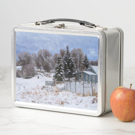 Lunch Box Ranch de neige (En situation)