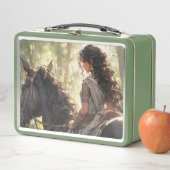 Lunch Box Randonnée à cheval dans les bois (En situation)