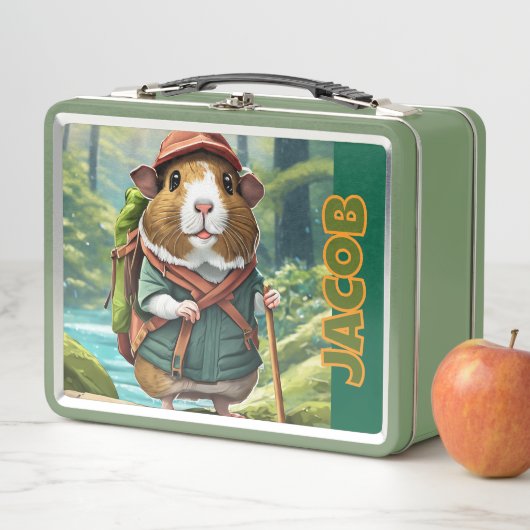 Lunch Box Randonnée Guinée Pig Explorer Adventurer, Extérieu (En situation)