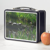 Lunch Box Rangée de tortues Green Nature Photo (En situation)