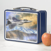 LUNCH BOX RAPTEURS SUR LE JET AMÉRICAIN F22 (En situation)