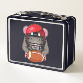 Lunch Box Rat au football (Dos)