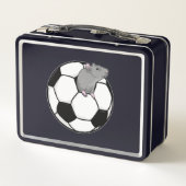 Lunch Box Rat avec balle de football (Dos)