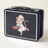 Lunch Box Rat comme Cuire avec Pan & Cuisine casquette (Dos)