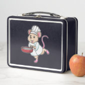 Lunch Box Rat comme Cuire avec Pan & Cuisine casquette (En situation)