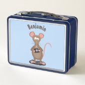 Lunch Box Rat drôle avec dessin animé de la caméra (Dos)
