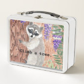 Lunch Box Raton laveur creux heureux (Devant)