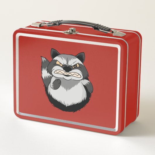 Lunch Box Raton laveur grincheux (Devant)