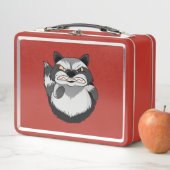 Lunch Box Raton laveur grincheux (En situation)