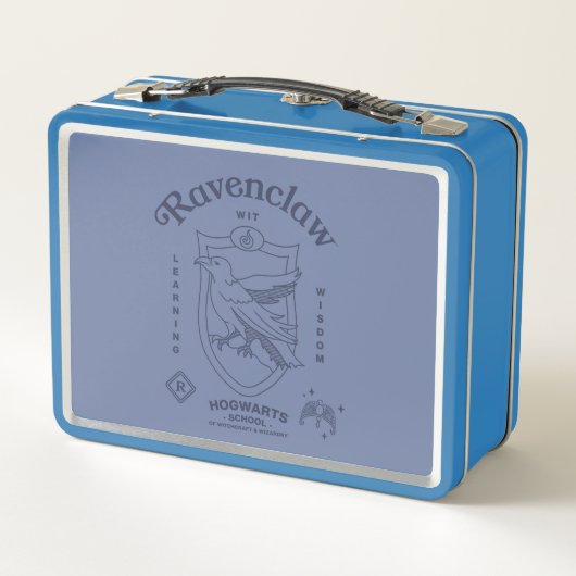 Lunch Box RAVENCLAW™ Wit Learning Wisdom Crest (Dos)