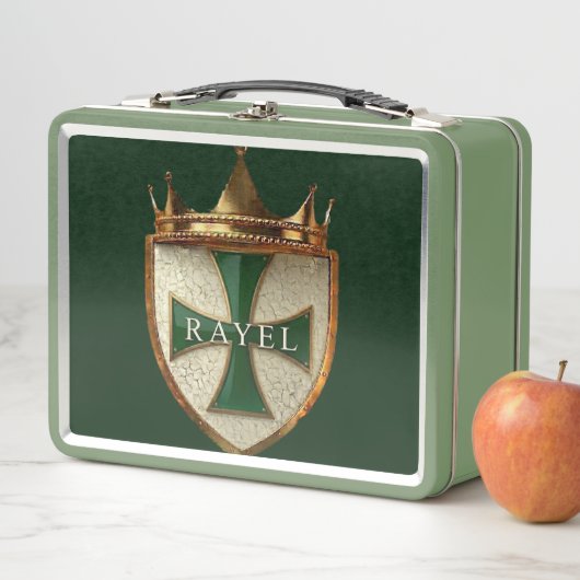 Lunch Box Rayon VertEl Crest (En situation)