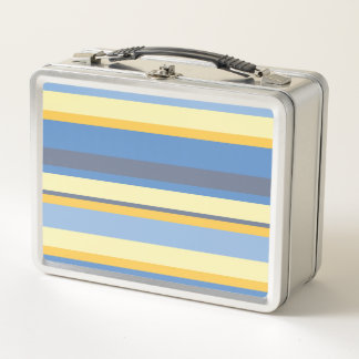 Lunch Box Rayures horizontales colorées fraîches
