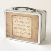 Lunch Box réalisateur, acteur, réalisateur idée cadeau (Dos)