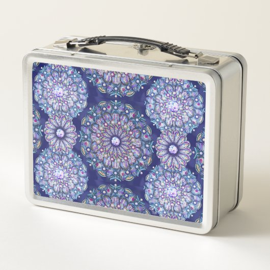 Lunch Box Recettes de Rosace bleue (Dos)