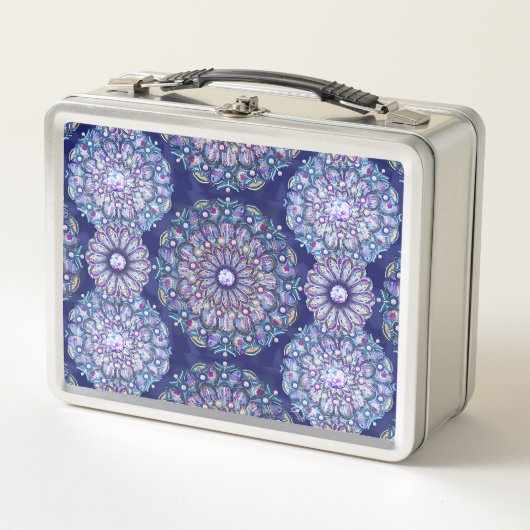 Lunch Box Recettes de Rosace bleue (Devant)