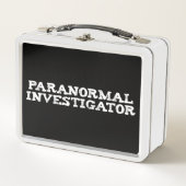 Lunch Box Recherche paranormale Chasse aux fantômes (Devant)