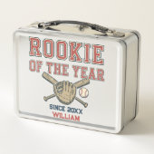 Lunch Box Recrue de l'année Baseball (Dos)