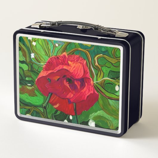 LUNCH BOX RED ROSE  (Dos)