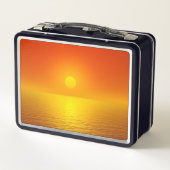 Lunch Box Réflexion du coucher de soleil (Dos)