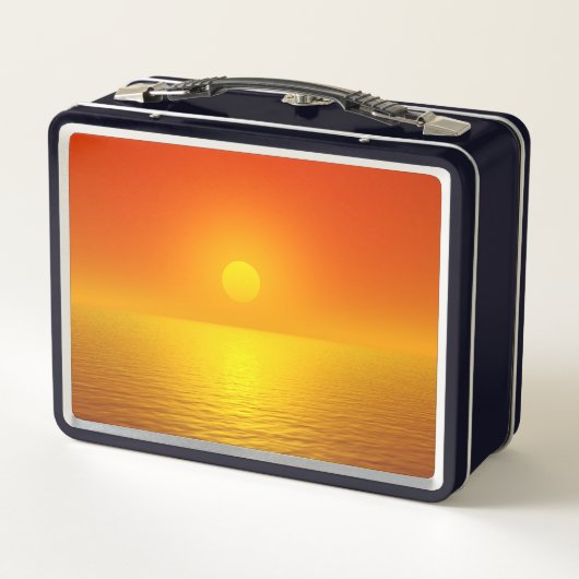 Lunch Box Réflexion du coucher de soleil (Dos)
