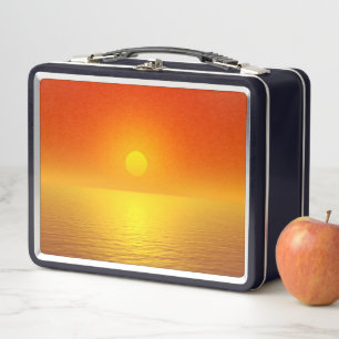 Lunch Box Réflexion du coucher de soleil