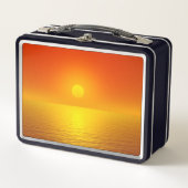 Lunch Box Réflexion du coucher de soleil (Devant)