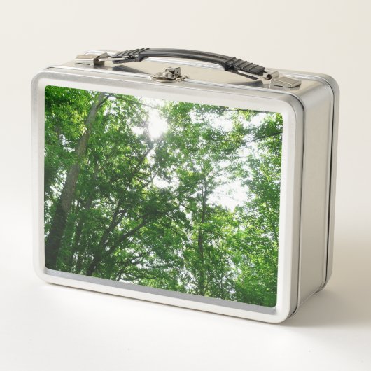 Lunch Box Regardant les arbres d'été (Devant)